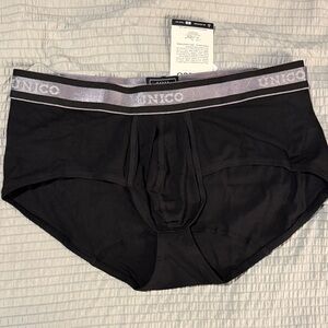 Men's Unico Black Boxer Briefs